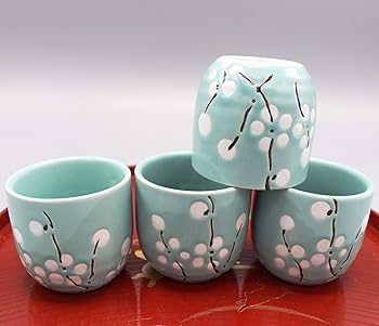 Amazon.com | Japanese Ceramic Sake Set ~ 5 Piece Sake Set